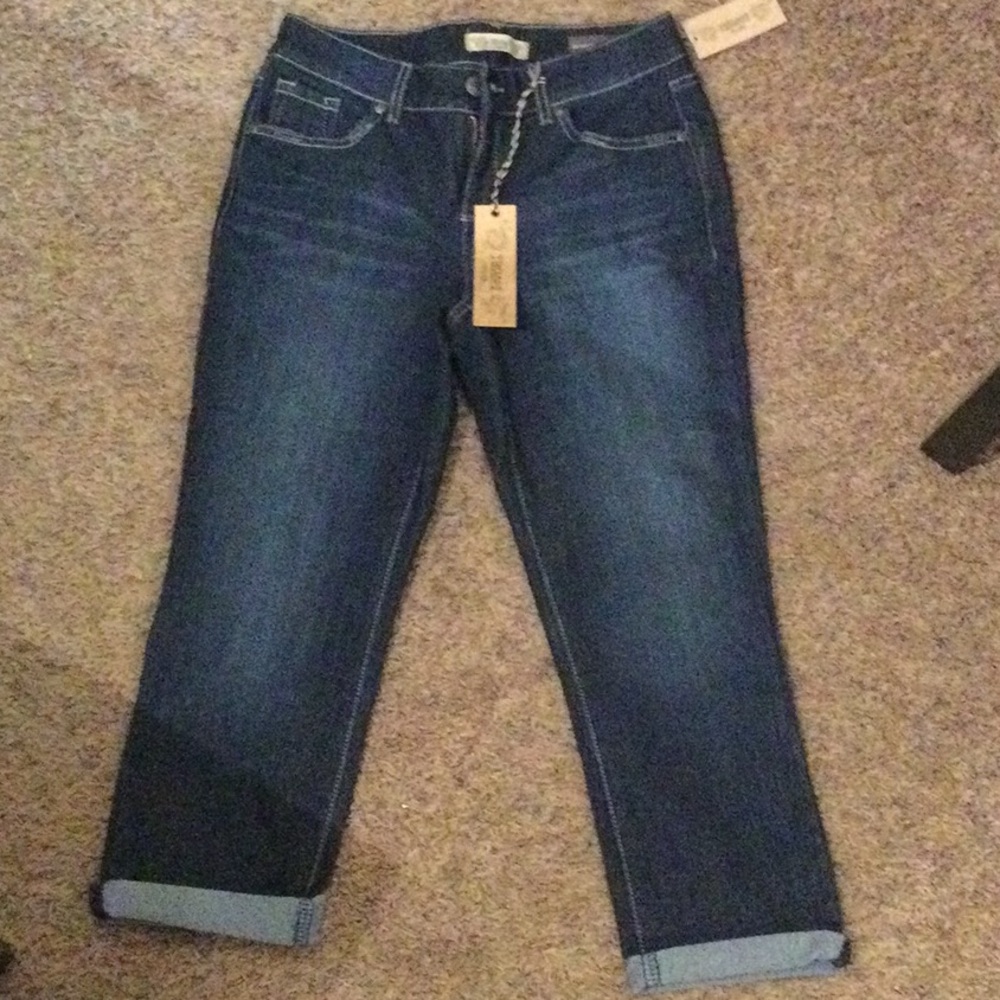 Vintage America blues capris